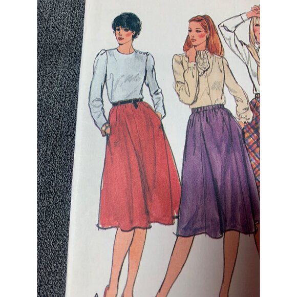 Butterick Misses Skirt Sewing Pattern sz 14 3496 - uncut - Picture 10 of 12